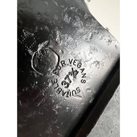 Stella McCartney Ryder Studded Ballet black leather Flats size 37.5 - Picture 8 of 11